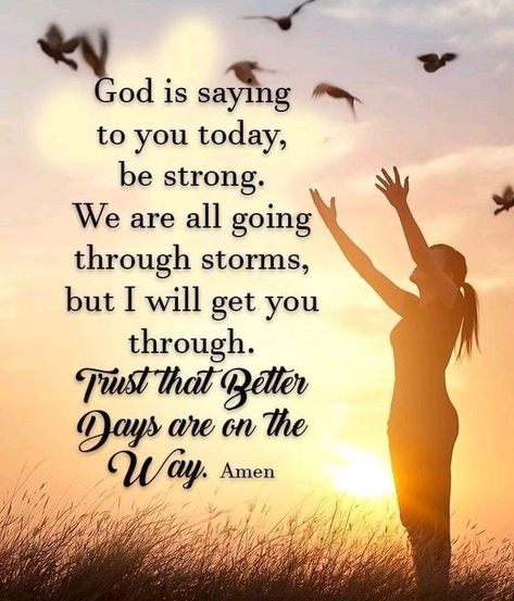 Crystal Wallpaper, Good Morning Bible Verse, Positive Daily Quotes, God Is Saying, Quotes Gratitude, Storm Quotes, God Promises, Quotes Strength, Trust In Him