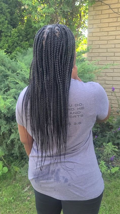 Med Knotless, Med Knotless Braids, Med Box Braids, Individual Crochet Braids, Comb Twist, Passion Hair, Crochet Braids Twist, Flat Twist Out, Spring Twist Hair