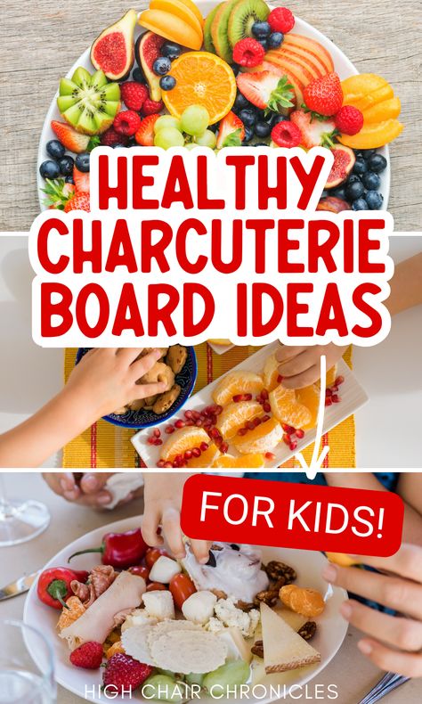 Charcuterie and snack board ideas for kids. Thanksgiving Snack Board For Kids, Healthy Birthday Food, Kids Charcuterie Board Ideas, Kids Fruit Platter, Lunch Board Ideas, Kid Friendly Charcuterie Board Ideas, Kids Charcuterie Board Birthday, Toddler Charcuterie Board, Charcuterie For Kids