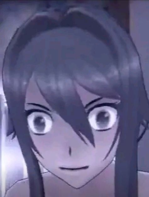 Yandere Simulator Memes, Ryoba Aishi, Yendere Simulator, Sims Funny, Sims Memes, Yandere Simulator Characters, Ayano Aishi, Shocked Face, Paint Brush Art