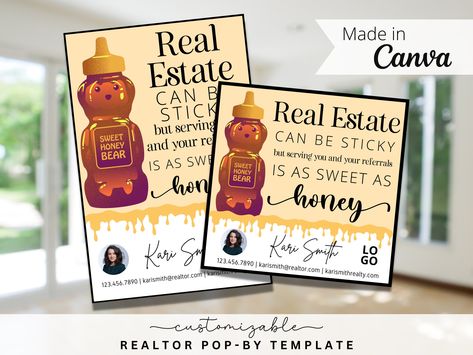 Fall Pop By Gifts, September Pop By Ideas Real Estate, August Pop Bys Real Estate, Back To School Pop Bys Real Estate, Popbys Real Estate, Fall Real Estate Marketing Ideas, Real Estate Pop By Ideas, Pop By Ideas Real Estate, Employee Appreciation Gifts Diy