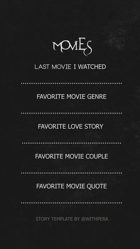 Story template instagram Story Template Instagram, Templates Instagram Stories, Favorite Movie Quotes, Templates Instagram, Movie Couples, Template Instagram, Movie Genres, Story Template, Movie Quotes