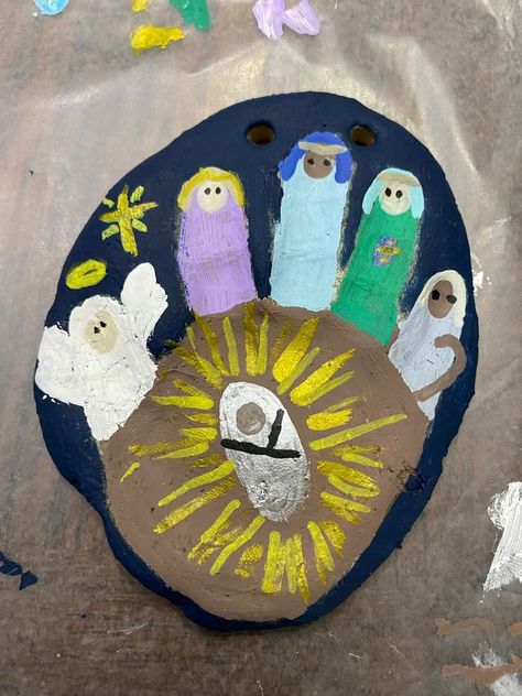 Salt Dough Nativity Scene, Salt Dough Nativity, Salt Dough, Nativity Scene, Christmas Ideas, Nativity, Dough, Salt, Kids Rugs