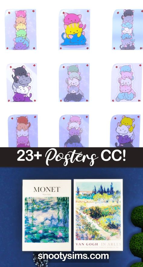 sims 4 posters Sims 4 Cc Posters Decor, Sims 4 Posters Cc, Posters Decor, Sims 4 Cc Furniture, Best Sims, Sims 4 Mods Clothes, Kitchen Posters, Bedroom Posters, Cute Poster