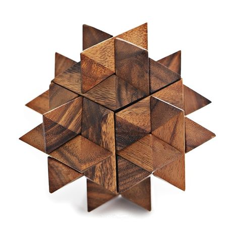 The Giant Star is a puzzle created by interlocking wooden pieces - the original puzzle hails from India when a prince dropped a star he caught and frantically reassembled it. For those who embrace a challenge. http://www.beehattan.com/collections/creative-classic-puzzles-and-games/products/monkey-pod-games-the-giant-star-puzzle Tshirt Drawing, Monkey Pod Wood, Giant Star, Rustic Glam, Falling Stars, 3d Puzzles, Wood Toys, Soft Dolls, Brain Teasers