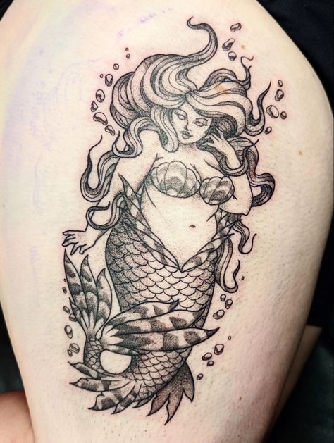 Draco Constellation, Rock N Roll Tattoo, Mermaid Octopus, Fat Mermaid, Chubby Mermaid, Fairy People, Beast Tattoo, Lady Amalthea, Constellation Stars