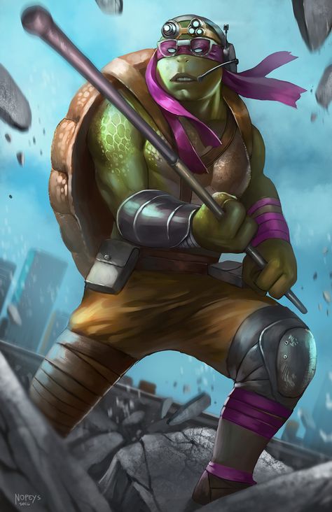 Donatello Fanart, Ninja Turtles Donatello, Tmnt Donatello, Teenage Mutant Ninja Turtles Movie, Ninja Turtles Movie, Snapping Turtle, Profile Page, Commission Art, Mutant Ninja