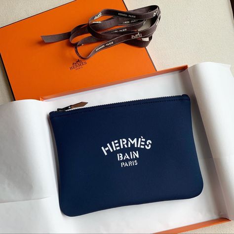 Hermes Paris, Pouch, Paris, Blue