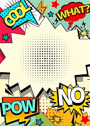 Pop Background, Paint Explosion, 2000 Cartoons, Pop Art Background, Yearbook Layouts, Nerd Games, Border Background, Black And White Sketches, Comic Book Pages