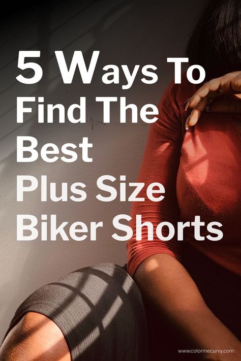 Plus size biker shorts are the perfect option for those leggings that don't seem very practical during summertime. And while we still may be holding on to our beloved tights for optimum hold up, I’m here to dish out 5 simple hacks that will help you land ideal shorts that will leave you feeling just as secure. You might end up stashing away those tights after all! #curvy #plussize #fullfigured #bikershorts Plus Size Biker Shorts, Curvy Plus Size, Full Figured, Simple Tricks, Biker Shorts, 5 Ways, The North Face Logo, Plus Size Fashion, Tights