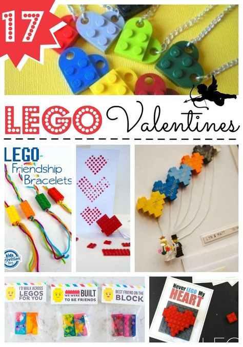 Lego Valentine, Free Printable Valentines, Red Ted Art, Valentine's Day Crafts, Crafts And Activities For Kids, Lego Diy, Happy Hearts Day, Printable Valentines, Valentines Printables Free