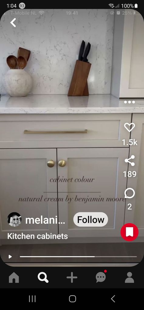 Natural Creme Benjamin Moore Cabinets, Natural Creme Benjamin Moore, Cream Cabinets, Interior Colors, Natural Cream, Cabinet Colors, Benjamin Moore, Interior Paint, Colorful Interiors