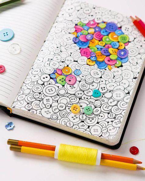 Zen Doodle Art, Seni Cat Air, Zentangle Drawings, Cute Doodle Art, Doodle Art Designs, Zen Doodle, Zentangle Patterns, Mandala Drawing, Doodle Patterns