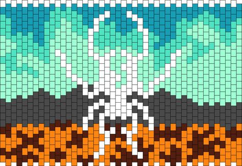 MCR DANGER DAYS COVER FIXED Pony Bead Patterns | Misc Kandi Patterns for Kandi Cuffs Post Malone Perler Beads, Kandi Patterns Single, Horror Kandi Patterns, Mcr Bracelet Pattern, Mcr Kandi Pattern, Kandi Panel Pattern, Mcr Pixel Art, Mcr Perler Beads, Mcr Kandi