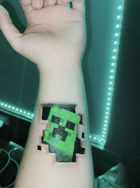 Creeper Tattoo, Kaya Core, Tattoos, Quick Saves