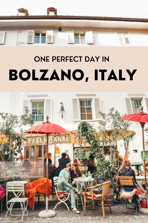 A Very HELPFUL GUIDE to BOLZANO, Italy (The Perfect Day Trip) Italy Living, Bolzano Italy, Italy October, Italy Culture, Italy Trip Planning, Milan Travel, Italy 2023, Europe 2024, Cities In Germany