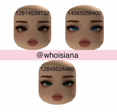 Roblox Blush Face Code, Face Code Bloxburg, Face Code Brookhaven, Brookhaven Codes Face, Roblox Face Codes, Y2k Hair, Bloxburg Decals Codes, Black Hair Roblox, Aesthetic Roblox Royale High Outfits