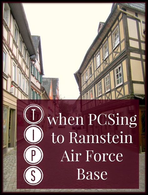 Are you PCSing to Ramstein AFB, Germany? Here are some suggestions (with pictures) of what to expect and how you should enjoy your overseas adventure! Pcsing To Germany, Pcs To Germany, Grafenwoehr Germany, Oconus Pcs, Vilseck Germany, Germany Living, Ramstein Germany, Kaiserslautern Germany, Living Overseas