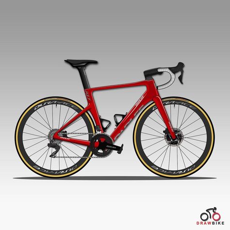 Road Bike Drawing, Bicycle Artwork, Bike Drawing, Fixed Gear, Road Bikes, Bicycle Bike, Road Bike, Cycling, Bicycle