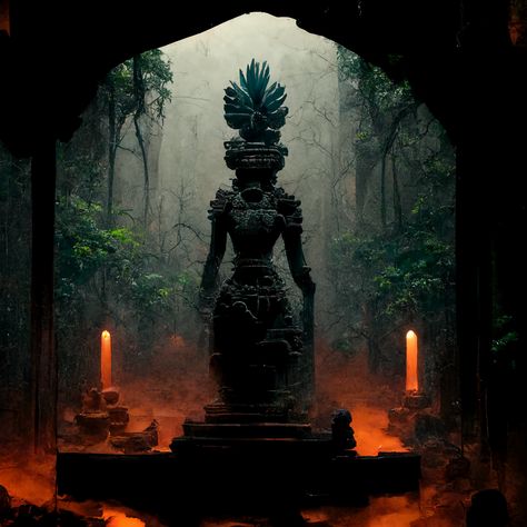 Ancient Scrolls Aesthetic, Ancient Priestess, Goddess Temple, Sky Goddess, Twilight Dr, Old Temple, Gaia Goddess, Jungle Temple, Ancient Scroll