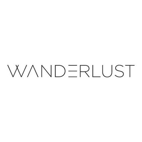 Nw Logo, The Wander Society, Wanderlust Font, Single Words, Minimal Tattoo, One Word, Love Words, Pretty Words, Logo Inspiration