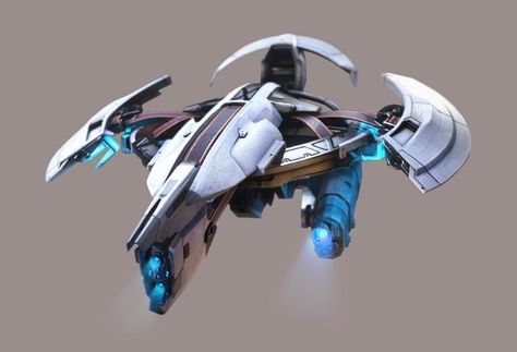 Buddy Drone  - Killzone shadow fall (Guerrilla Games, 2014) Scifi Drone, Drone Concept Art, Sci Fi Drone, Drone Design Concept Art, Sci Fi Vehicle, Teknologi Futuristik, Kule Ting, Space Ships Concept, Teknologi Gadget