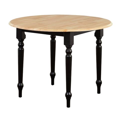 Alcott Hill® Cecelia Extendable Round Solid Wood Dining Table & Reviews | Wayfair Extendable Dining Table Wood, Round Extendable Dining Table, Wood Table Diy, Dining Table Wood, Classic Cottage, Into The Wood, Stone Dining Table, Mid Century Dining, Drop Leaf Table