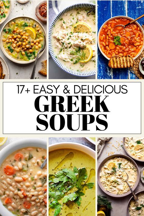 Winter Greek Food, Greek Dishes Traditional, Greek Soup Recipes, Greek Soups, Greek Stew, International Soups, Greek Chicken Soup, Greek Christmas Recipes, Greek Meals