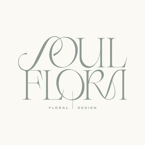 I’m excited to introduce a new evolution of SOULFLORA. Romantic, detail-rich, artistic weddings are at the core of what we do. After a year of incredible growth and stretching- the brand is growing in different ways- into more of itself. As the founder, this is a theme present in my life as well. It’s exciting that our new look is fresh and different, but what makes it most special for me is that the inspiration came from a genuine place. A place of interest, true appreciation and excitemen... Romantic Branding, Script Branding, Logo Variations, Entrepreneur Branding, Beautiful Logo, Luxury Branding Design, Logo Design Inspiration Branding, Beautiful Logos, Branding Your Business