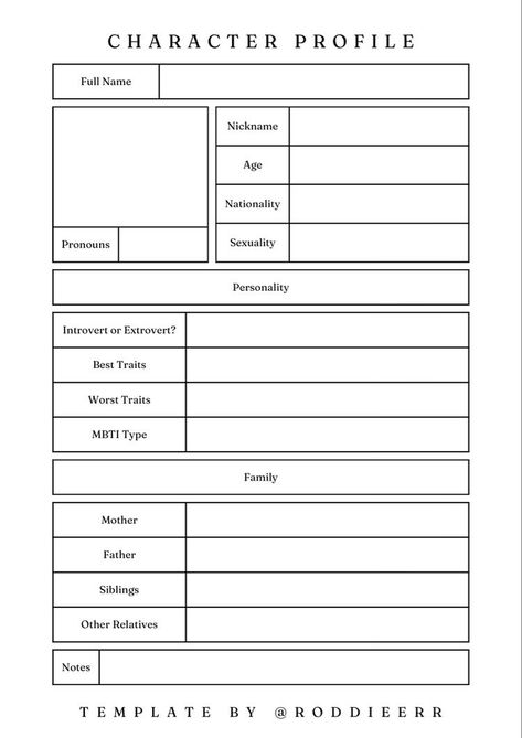 Get To Know My Character Template, About Character Sheet, Character Development Template, Book Character Profile, Writing Book Template, Book Character Sheet Template, Character About Template, How To Create A Character Profile, How To Write A Book Template