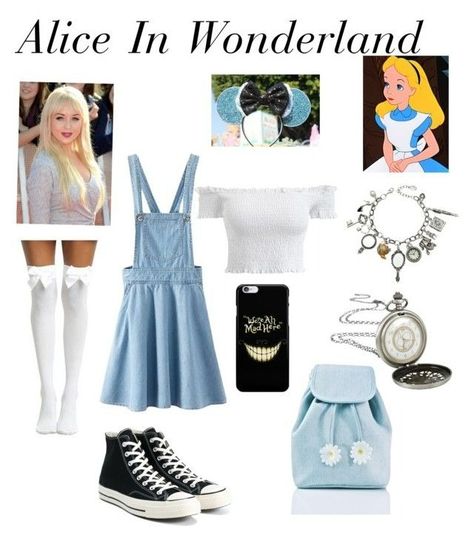 alice in wonderland disneybound outfits - Yahoo Image Search Results Alice In Wonderland Disneybound, Disneyland Costumes, Disney Princess Inspired Outfits, Alice In Wonderland Outfit, Disney Bound Outfits Casual, Disneybound Outfits, Princess Inspired Outfits, Disney Dress Up, Alice In Wonderland Disney