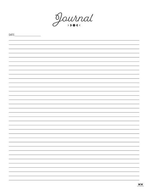 Choose from 25 unique designs for your daily journaling. All journal templates and pages are 100% FREE and can be printed from home! Diary Page Template, Diary Pages, Diary Template, Simplify Life, Daily Journaling, Journal Templates, Daily Diary, Declutter Your Mind, Diary Journal