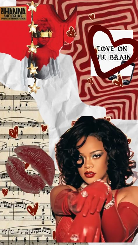 #rihanna #music #loveonthebrain #aesthetic Rihanna Music Aesthetic, Rihanna Collage Wallpaper, Rihanna Wallpaper Lockscreen, Rihanna Wallpaper Aesthetic, Rihanna Aesthetic Wallpaper, R And B Aesthetic, Rihanna Collage, Rihanna Album Cover, Anti Rihanna