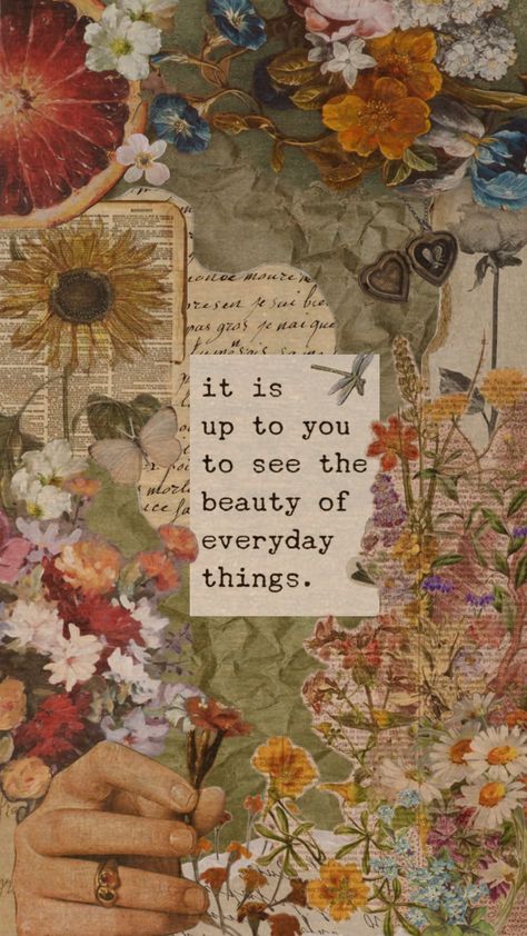 #collageart #fypshuffle #nature #collages #quotes #plants Aquarius Aesthetic, Spring Flowers Background, Quote Collage, Nature Vintage, Magic Aesthetic, Hippie Art, Wonderful Words, Cute Wallpaper Backgrounds, Book Inspiration