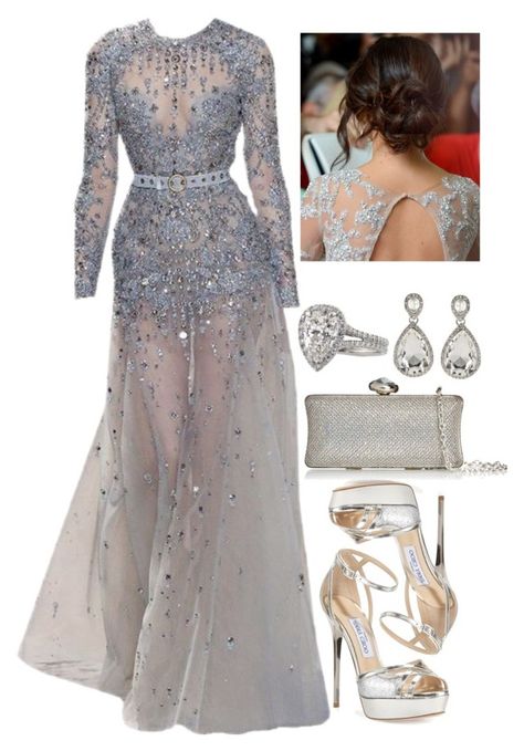 "Untitled #4469" by natalyasidunova ❤ liked on Polyvore featuring Elie Saab, Jimmy Choo, La Regale and Kenneth Jay Lane Pearls Embroidery, Coktail Dress, Sukienki Maksi, Golden Gown, Classy Outfits For Women, Clueless Outfits, Pakaian Feminin, Mode Kpop, Classy Casual Outfits