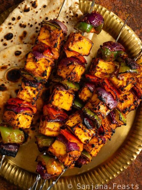 Tandoori Marinade, Tandoori Paste, Tandoori Paneer, Tikka Recipe, Indian Appetizers, Kabob Recipes, Paneer Tikka, Kebab Recipes, Chicken Kabobs