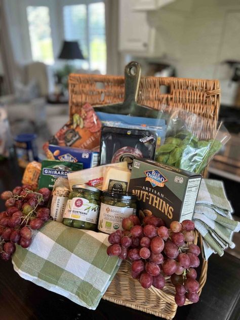 Have a Rabid Sports Fan You Need to Make a Gift for? https://southhousedesigns.com/team-logo-gift/ Appetizer Gift Basket Ideas, Charcuterie Board Basket Ideas, Charcuterie Board Gift Baskets, Charcuterie Board Gift Basket Ideas Christmas, Farm Gift Basket, Charcuterie Raffle Basket Ideas, Charcuterie Raffle Basket, Charcuterie Board Gifts Diy, Meat And Cheese Gift Basket Diy