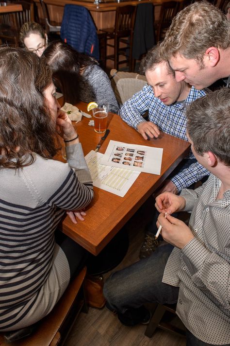 People enjoying a trivia night at a pub Trivia Night Fundraiser, Donor Appreciation, Fun Fundraisers, Senior Activities, Trivia Questions And Answers, Fundraising Campaign, Trivia Night, 80s Party, Charity Work