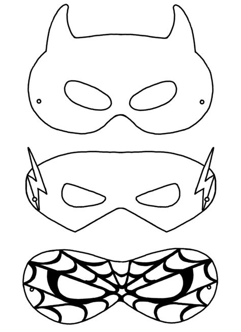 Super Hero Mask Printable, Super Hero Mask Template, 3dpen Ideas, Super Hero Crafts For Kids, Super Hero Crafts, Superhero Mask Template, Super Hero Masks, Super Hero Activities, Obličejové Masky