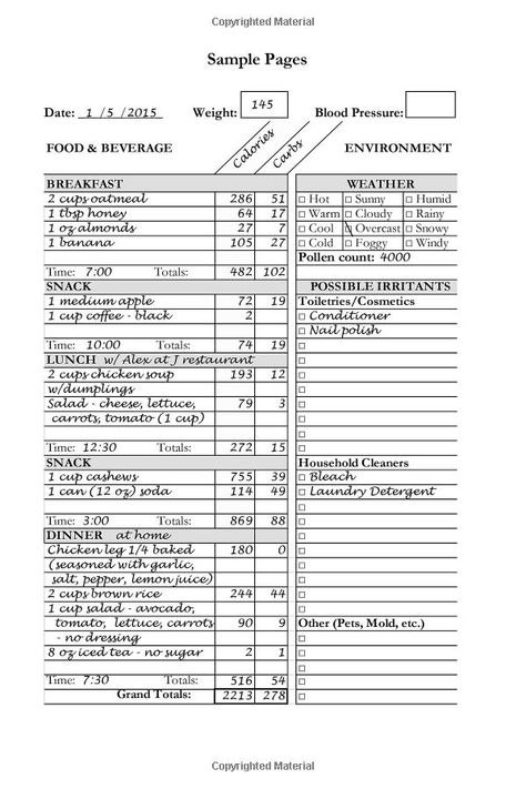 Health Journal: Discover Food Intolerances and Allergies: (A Food Diary that Tracks your Triggers and Symptoms): I. S. Anderson: 9781508438069: Amazon.com: Gateway Autoimmune Protocol, Food Intolerance, Food Allergy, Health Journal, Reduce Food Waste, Kids Food, Food Journal, Whole 30 Recipes, Food Diary