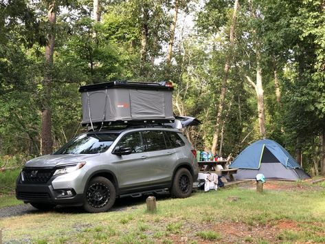 Honda Pilot Camping, Best Trucks, Mini Campers, Toyota Rav4 Hybrid, Rav4 Hybrid, Honda Passport, Goal Getter, Roof Tent, Mini Camper