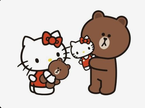 Cony Brown, Kitty Pictures, Hello Kitty Images, Hello Kitty Aesthetic, Kitty Drawing, Hello Kitty Drawing, Hello Kitty Cartoon, Hello Kitty Art, Hello Kitty Iphone Wallpaper