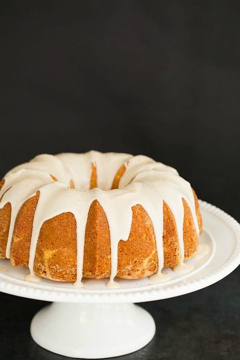 Eggnog Bundt Cake, Eggnog With Rum, Brown Eyed Baker, Bundt Cake Recipe, Bundt Cakes Recipes, Icing Recipe, Ice Cream Cake, Bundt Cake, Pound Cake