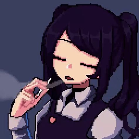 Jill Va11halla Icon, Jill Stingray Pfp, Pixel Art Pfp Gif, Va11 Hall A Icon, Animated Pfp Gif For Discord, Jill Stingray Icon, Va11halla Jill, Pixel Pfp Gif, Gifs Pfp For Discord