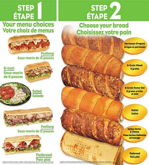 Subways Subway Bread, Subway Menu, Wheat Free Bread, Seven Layer Salad, Subway Sandwich, Bread Sticks Recipe, Sandwich Shop, Copycat Restaurant Recipes, Sandwich Shops