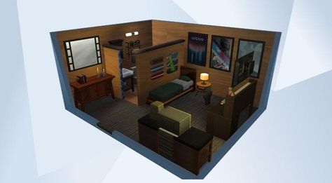 Apartment Amenities, Basement Room, Sims 4 Gallery, A Studio Apartment, Unfinished Basement, The Sims 4, Studio Apartment, Do You Need, The Sims