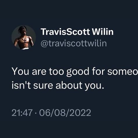 Travis Scott Wilin ★ on Instagram: "34 - #quotes #explorepage #explore #tiktok #viral #quoteoftheday #trending #instagram" Tiktok Quotes Trend, Travis Scott Tumblr, Travis Scott Quotes, Tiktok Viral, Thought Quotes, Deep Thought, Common Sense, Deep Thought Quotes, Travis Scott