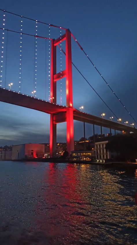 Bosphorus Istanbul, Istanbul Bosphorus, Trending Pins, Golden Gate Bridge, Istanbul, Wonder, Travel, Quick Saves, Instagram