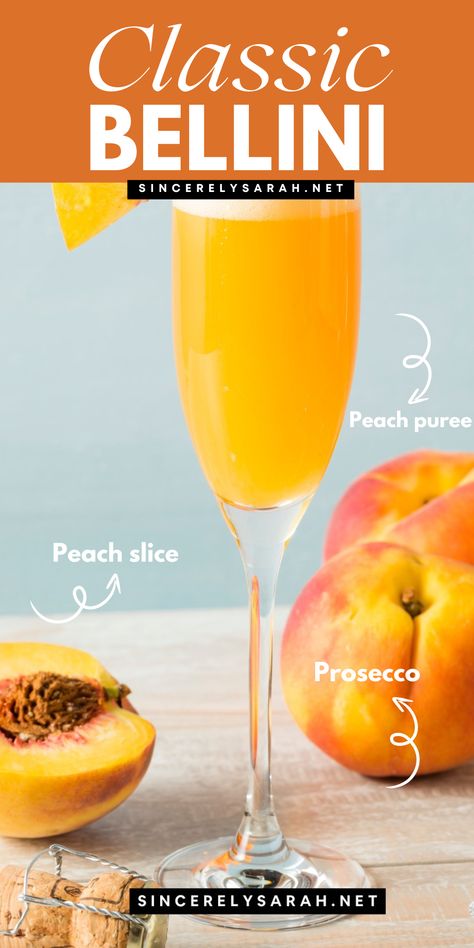 🍑🥂 If you're a fan of fruity, refreshing cocktails, then the Classic Bellini is a must-try! Our latest post takes you through the simple steps to craft this Italian favorite right at home. Perfect for summer afternoons or any special occasion, the Classic Bellini is all about bringing a touch of elegance to your glass. Let’s toast to easy, delicious, and timeless drinks with this delightful recipe! Mint Chocolate Chip Cupcakes, Pumpkin Cheesecake Cookies, Caramel Apple Cookies, Bellini Recipe, Pumpkin Oatmeal Cookies, Chocolate Chip Cupcakes, Italian Cocktails, Pineapple Cocktail, Italian Favorites