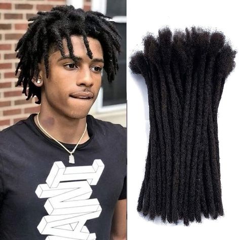 Fake Dreads Men, Dread For Men, Dreadlock Extensions Men, Dread Extensions Men, Dreadlock Hairstyles For Men Long, Black Men Dreadlocks Styles, Hair Extensions For Men, Dreads For Men, Dreadlock Men